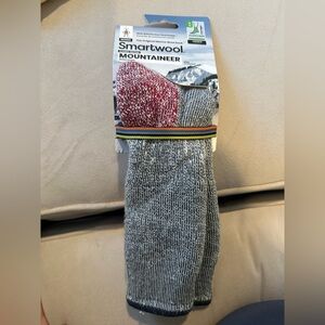 Smartwool Mountaineer Red and Gray Socks